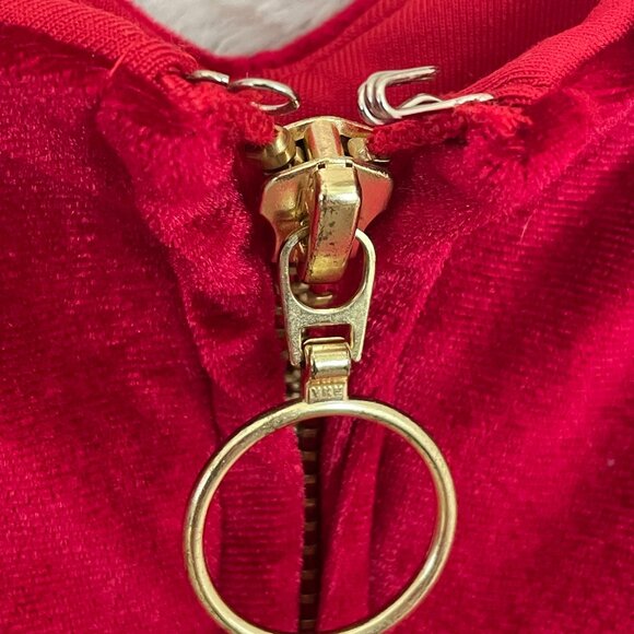 M Pinup Girl Yahaira Shapewear Faja Red Velvet Bodycon Compression Pencil Dress - Picture 3 of 8